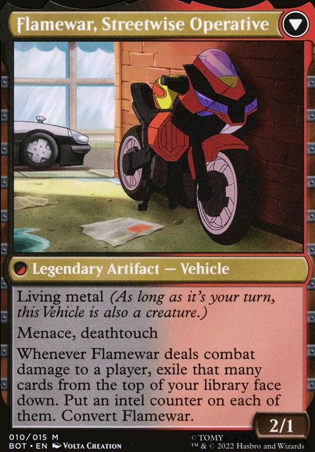 "Flamewar, Streetwise Operative"